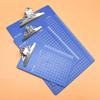 1Pcs Blue Writing Clipboard Plastic Clip File Organize Writing Pad Board  Paper Ticket Storage