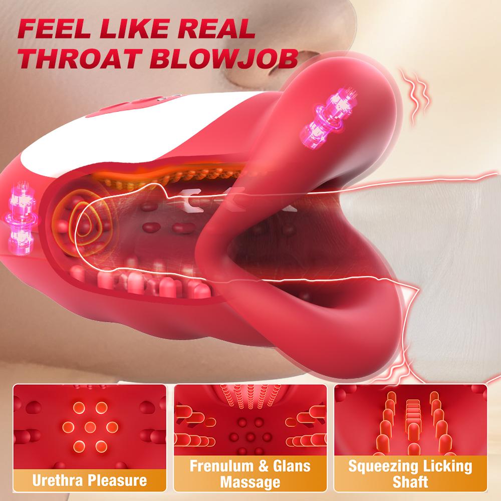 Męski Masturbator Zabawki Seksualne dla Mężczyzn Trening Penisa Wibrator Blowjob Ssanie Maszyna Seksualna Trener Żołędzi Stymulator Wibrujący Penisa