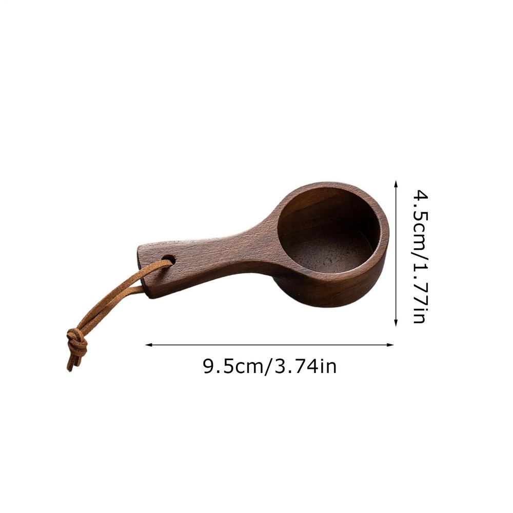 Wooden Measuring Spoon Set Kitchen Measuring Spoons Tea Coffee Scoop Sugar SpiceMeasure Spoon Home Kitchen Tools Utensils