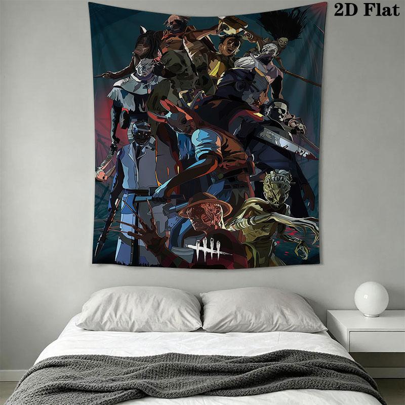 DBD poster Wall Hanging Printed Fabric Blanket Decorative Tapestries for Bedroom Living Room Home Decor