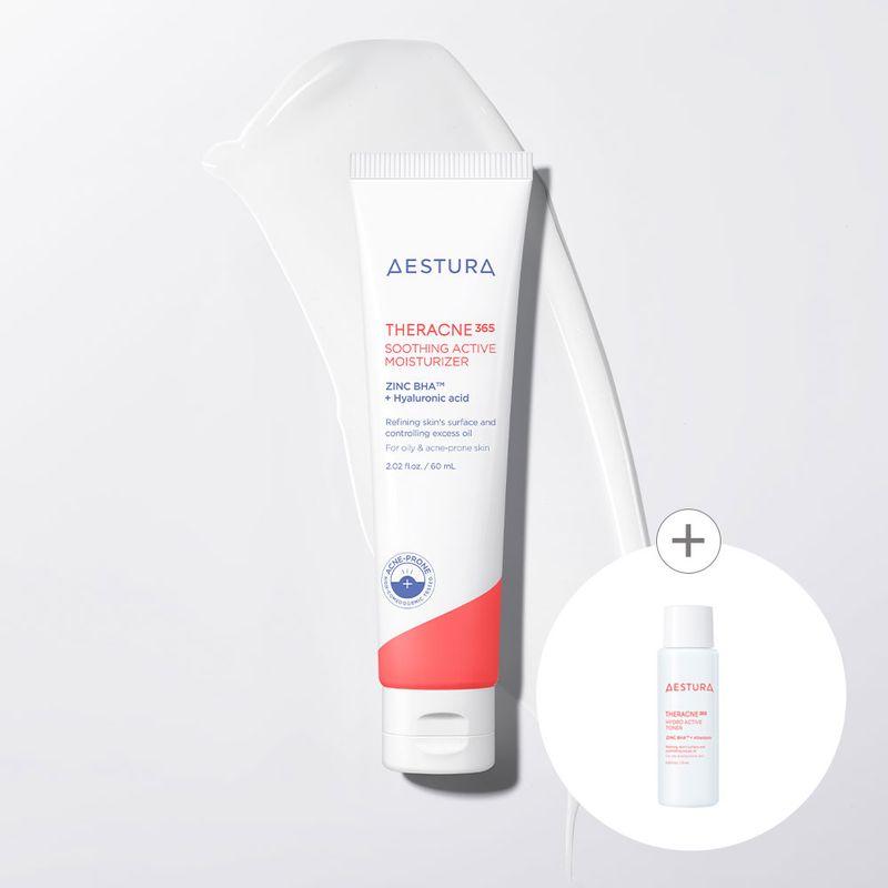 Theracne365 Успокаивающий активный увлажняющий крем 60 мл