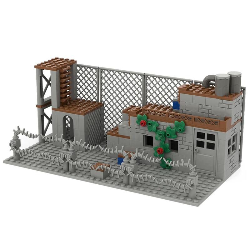 Hoge Kwaliteit Moc Leger stijl Hoge Kwaliteit Scène Hoge Kwaliteit Verwoest Hoge Kwaliteit Slagveld Hoge Kwaliteit Huis Hoge Kwaliteit Gebouw Hoge Kwaliteit