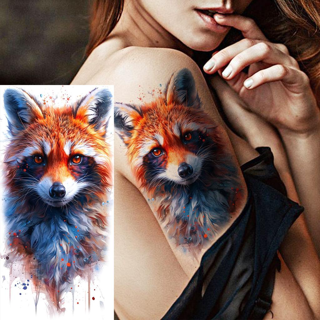 1 Blatt Realistische Fliegende Phönix Drachen Temporäre Tattoos Für Männer Frauen Erwachsene Langanhaltend Wasserdicht Temp Fake Tattoo Aufkleber