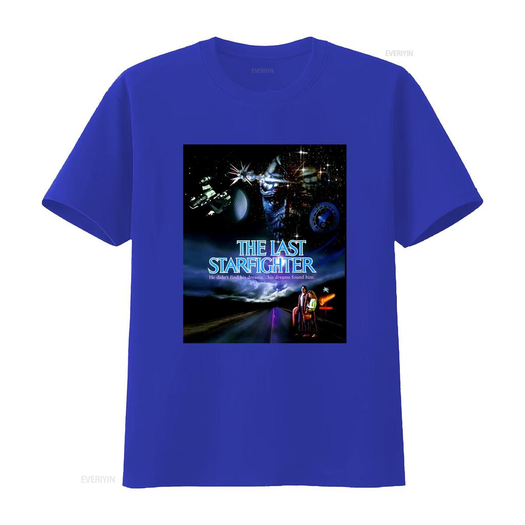 The Last Starfighter T-Shirt 1984 4k Blu-ray DVD Cover Klein Mittel Groß XL Vintage Gewaschen Bequem Streetwear Unisex