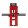 Cabinet Door Mounting Jig Aluminium Alloy Accurate Adjustable Height Cabinet Hinge Installation Positioning Tool