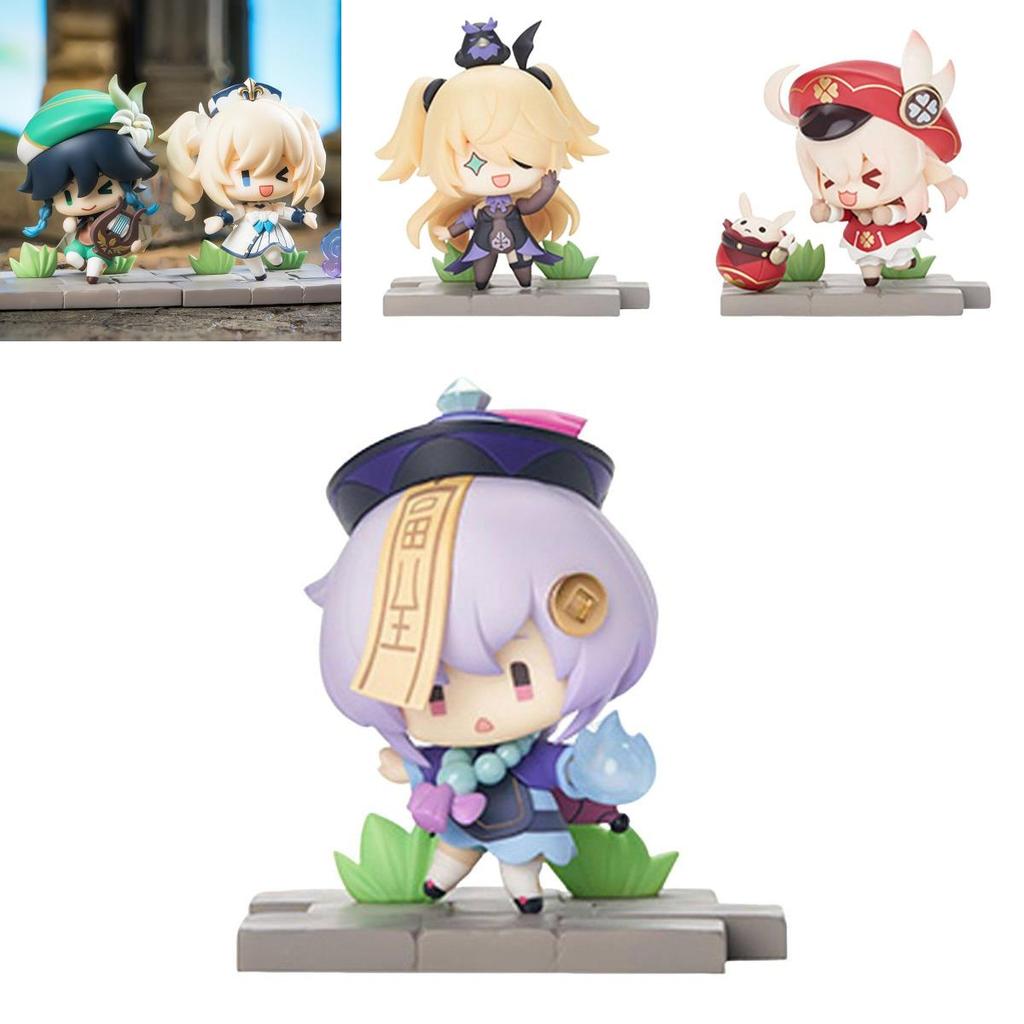 Stunning Genshin Impact Hand-painted Pvc Character Figurine Perfect For Fans And Collectors 8*5*7.5cm
