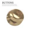 5pcs Round Metal Buttons, High-End Clothes, Coats, Vintage Buttons, Suits, Sweaters, Gold Button Accessories