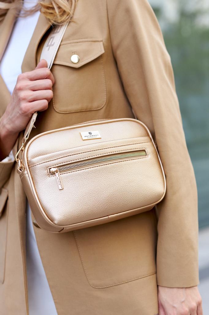 Women's handbag PTN 074-01-9863 Gold