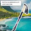 Aluminum Alloy Walking Trekking Poles Telescopic Sticks Light Weight Walking Hiking Stick for Hiking and Hunting