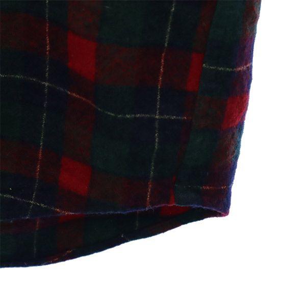 PENDLETON check Long sleeve Wool shirt L Men's Used