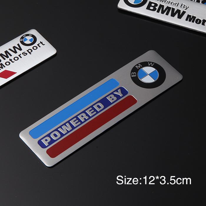 CTCE1 Keychain 3D Metal Car Sticker Fender Emblem Styling Decals Badge Accessorie For BMW Performance F30 357 Series X5 X6m MSports G3