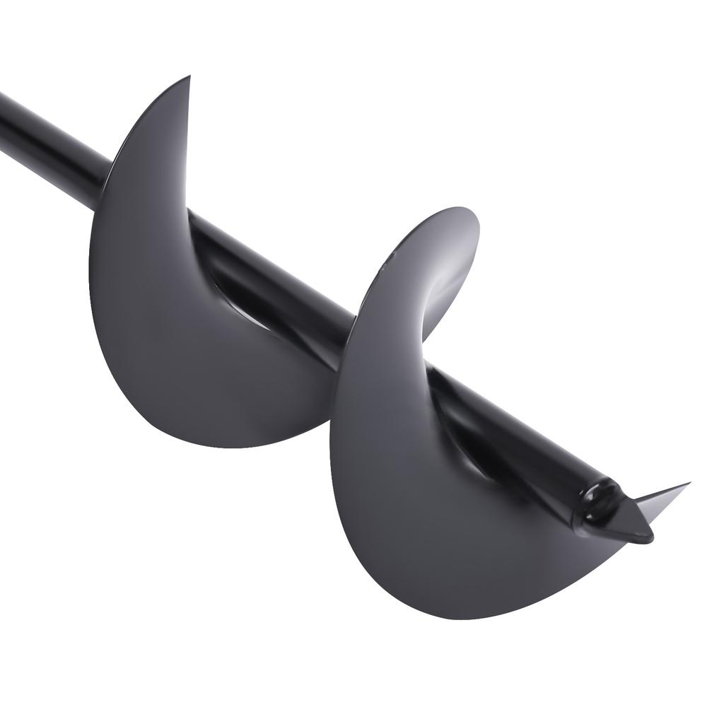 Manual Garden Hole Digging Drill Bit, Hand Drill Auger Post Hole Digger for Planting, Spiral Drill Planter for Bulb, Flower