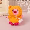 Cartoon Beaver Plush Pendant Figure Plushies Ornament Cute Soft Cotton Stuffed Animal Doll Hanging Anime Pink Beaver Plush