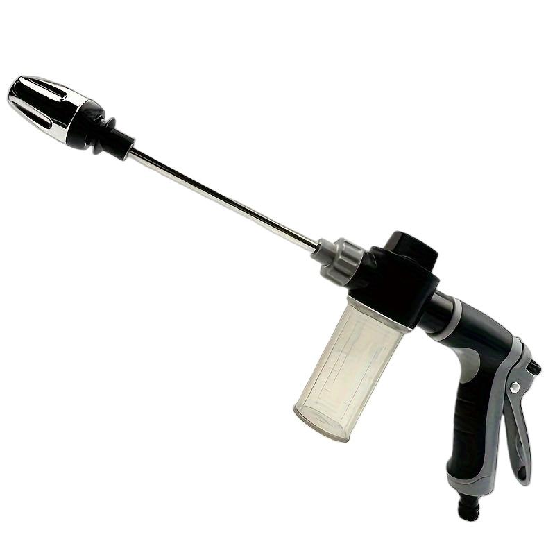 

Cleaning machine, high pressure water pipe nozzle, portable high pressure water gun with foam cup, multi-function car washing wa чёрный