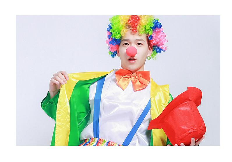 Halloween Adult Clown Costumes for Men & Women - Circus & Festival Performance Outfits