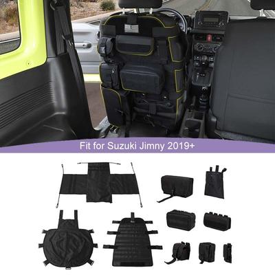 Car Multifunctional  Front Seat Cushion Cover Storage Bag Fit For Universal Cars For Jeep For Jimny For Ford Stowing Tidying