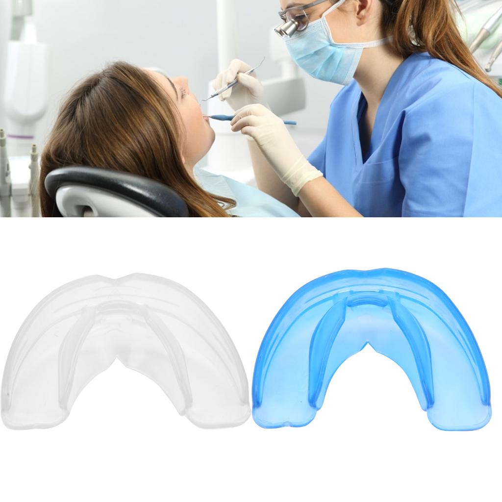 Silikonový zubní ortodontický držák Přenosný chránič úst pro broušení zubů