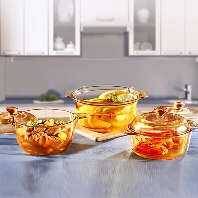 Corning VISIONS 1,5L Transparenter Glas Topf