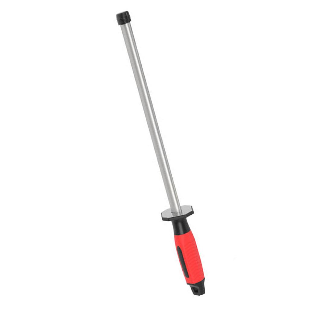 Sharpening Steel Honing Rod Sharpening Rod for Kitchen BBQ Tools Cooking Ergonomic Handle Oval 12 Inch