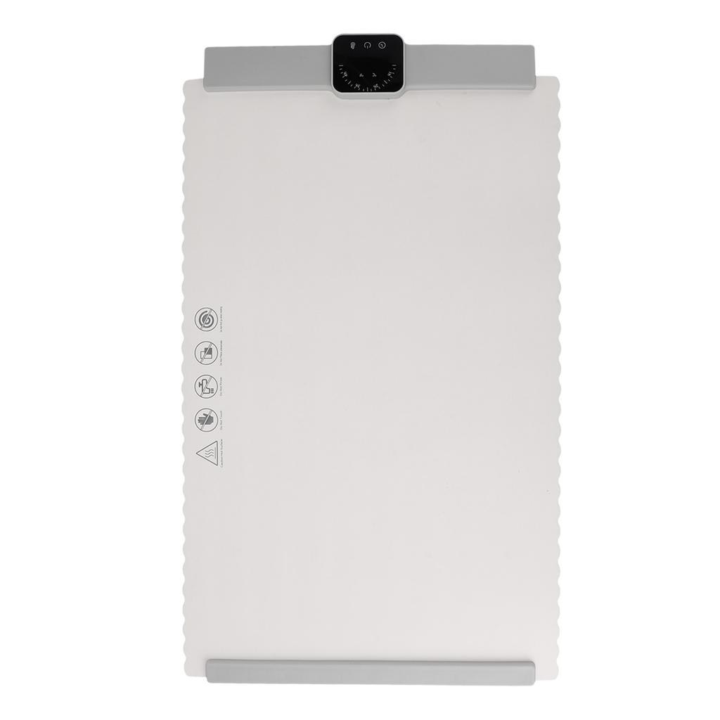 Elektrische Warmhalteplatte 10s Schnelles Aufheizen 5 Temperatureinstellungen 4 Timer Digitalanzeige Aufrollbar Lebensmittel