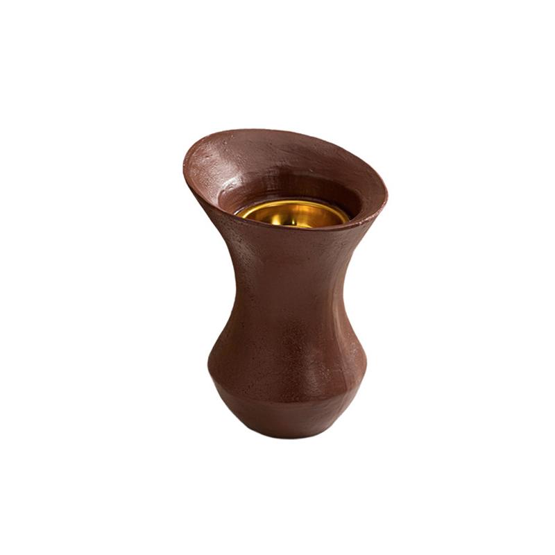 

1 шт. Ручной держатель для ароматерапии в ближневосточном стиле, курильница для благовоний, домашний декор, воронкообразная горелка для зала для йоги, 3 цвета кофейный