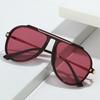 Stylish Oversized Sunglasses Men's and Women's Aviator Sunglasses Outdoor UV Protection  Fashionable and Casual Sunglasses