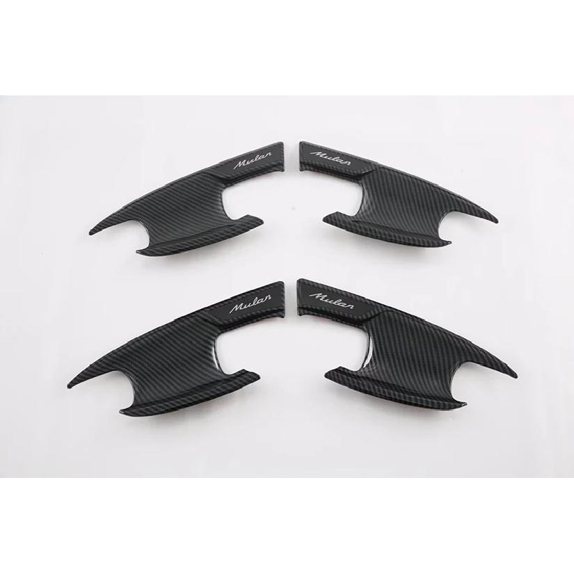 For MG 4 MG4 EV Mulan   2024 Car Accessories ABS Door Handle Bowl Cover Cup Cavity Trim ert Catch Molding Garnish