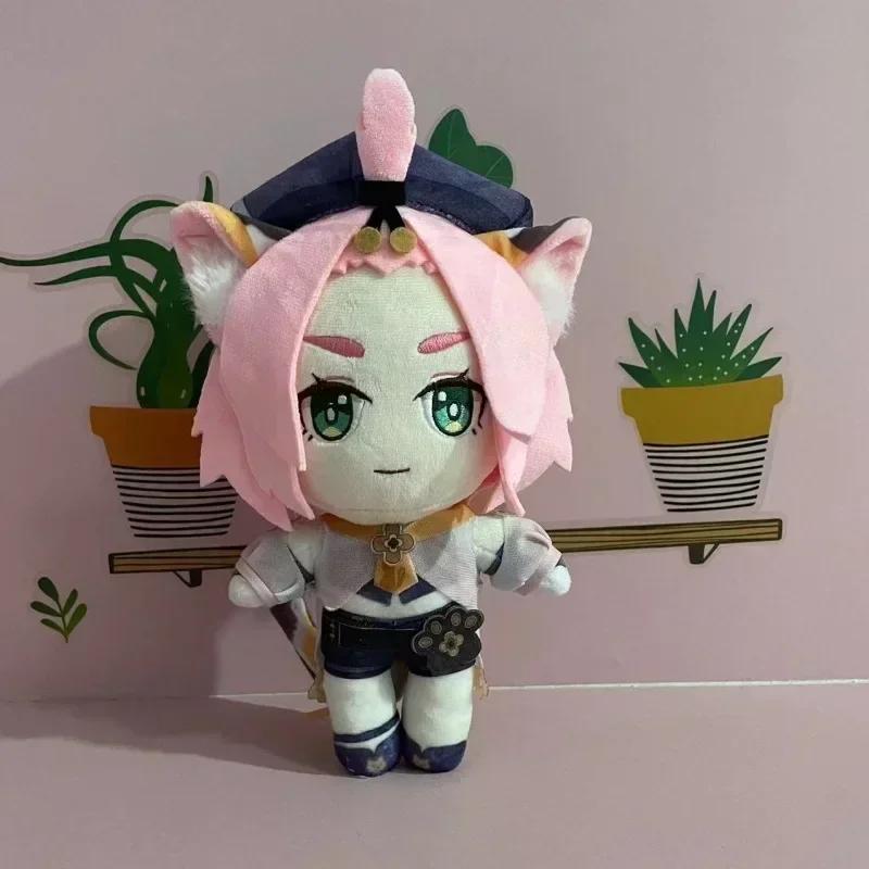 Anime Game Genshin Impact Plush Toys Focalors Plushie Doll Furina Lynette Freminet Soft Stuffed Pillow Christmas Gifts 20cm