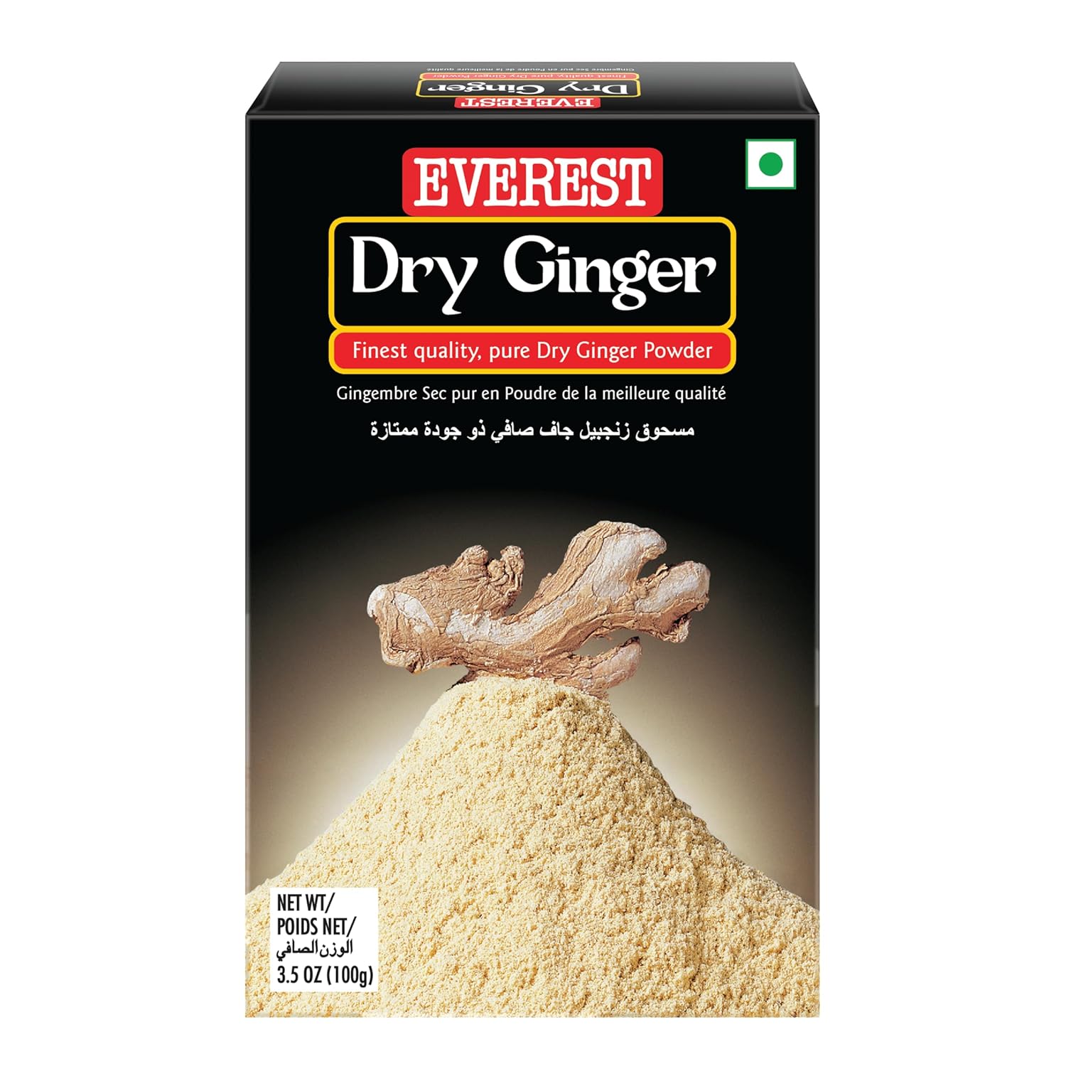

Everest Dry Ginger Powder 100 Gram Pack Of 1 | Aromatic, Fine Ground, Warm Sweet Spice For Cooking & Baking