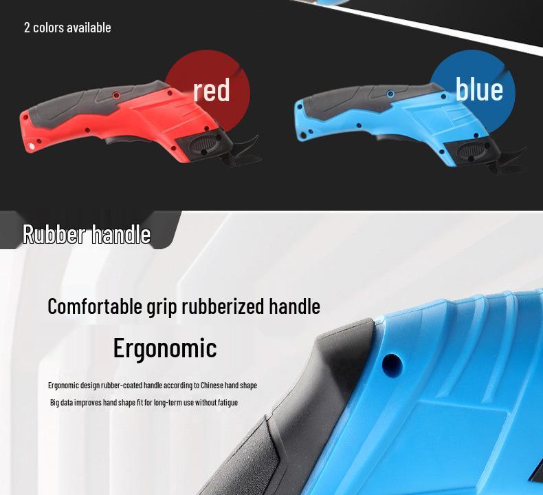 Lithium Rechargeable Electric Fabric Cutting Scissors - Handheld Sewing Shears