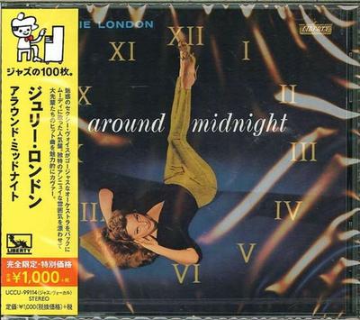 CD JULIE LONDON; DICK REYNOLDS ORCHEST - Around Midnight UCCU99114 Liberty 2014 Japan ObiJazz Used