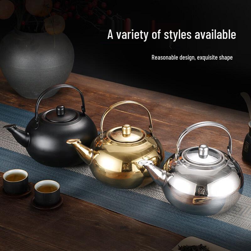 ZISIZ 304 Stainless Steel Tea Steamer Pot