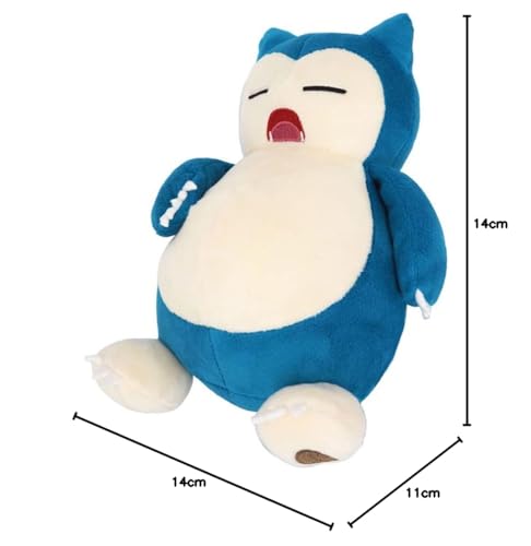 POKEMON Plyšová hračka S Pokemon All Star Collection Vánoční narozeninový dárek pz-sanei001 (Snorlax)