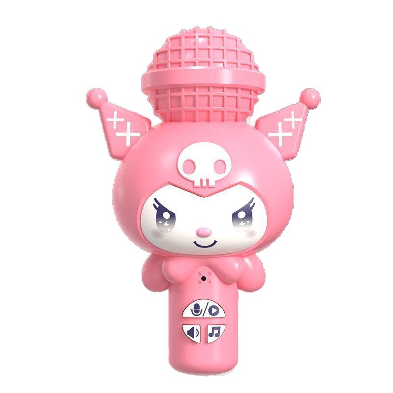 Sanrio Kuromi Mini-Mikrofon & Lautsprecher Kinderaufnahme-Spielzeug