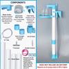 Adjustable Lenght Aquarium Fish Poop Cleaner Filter Detachable Poop Cleaner