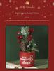 2025 Multi-color Faceless Old Man Christmas Flower Pot Ornament with Hat