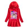 Girls Anime Cartoon Kpop Rumi Zoey Mira Hunters Printed Hooded Dress