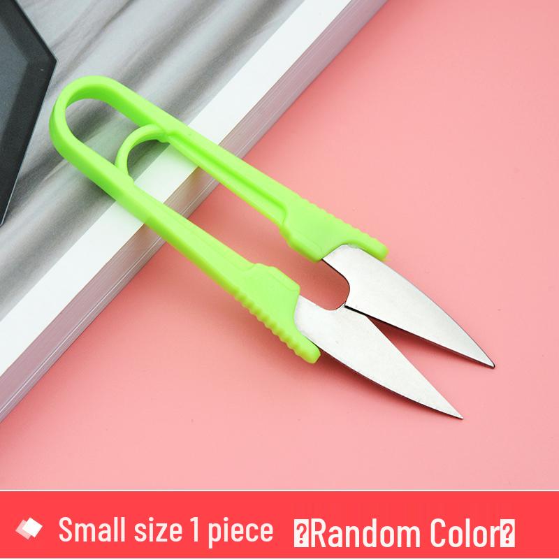 Compact Scissors for Thread Trimming: Small, Durable Hand Sewing & Cross-Stitch U-Shaped Tailor s Scissors