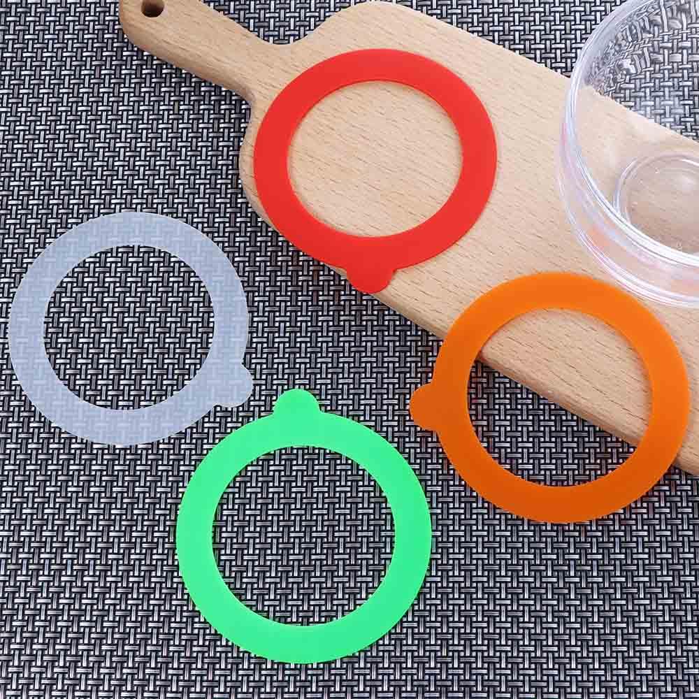 Für Glas-Clip-Top-Gläser, auslaufsichere, luftdichte Ersatzringe, Dichtungsringe, Einmachglas-Dichtungen, Dichtungen