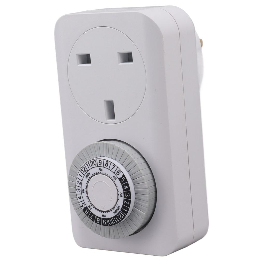 3200W Mechanischer Timer 50Hz Zeitgesteuerte Abschaltung Innen Basic-Timer für Akku-Auto Handy PAD