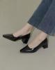 Tagtraume Boston Pointed Blockhill Pumps
