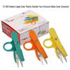 Eagle Brand U-Shaped Yarn & Thread Scissors - Ideal for Cross Stitch & Fishing Line Cutting with Finger Ring Grip (Model TC800)