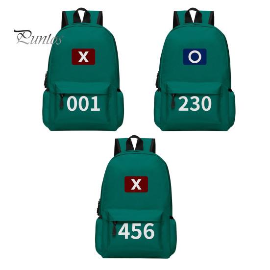 TV Character Backpack Game Cosplay Schoolbag with Large Main Bag And Internal Partition Number Printing Rainproof Backpack for City Commute Outdoor