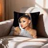 VVintage Retro AAriana Grande Pillow Case Pattern Printed Pillowcase For Living Room Sofa Cushion Cover