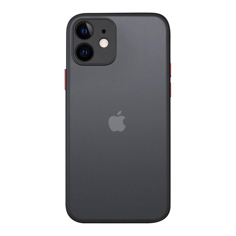 

Матовий силіконовий чохол Phantom Black з захистом від падінь для iPhone iPhone 11 (6.1-inch)
