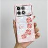 Shockproof Phone Case for Xiaomi Poco X6 Pro 5G Redmi K70E Pretty Butterfly Flowers Soft TPU Shell Poco X6Pro Bumper Back Cover
