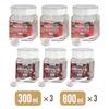 Official Takeya Original 6-Piece Storage Container Set: Three 300ml and Three 800ml Square Containers with Spoons. FRESHLOK Airtight, Airtight, Refrig