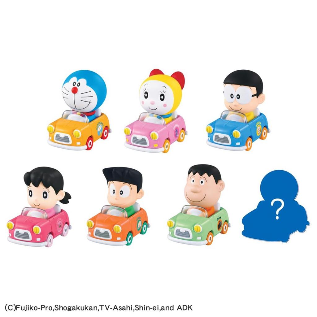 Takara Tomy Tomica Dream Tomica TOMICA TUNES DORAEMON CHARACTERS Miniature Car Toy 3 and Vol.1 (Ages up)