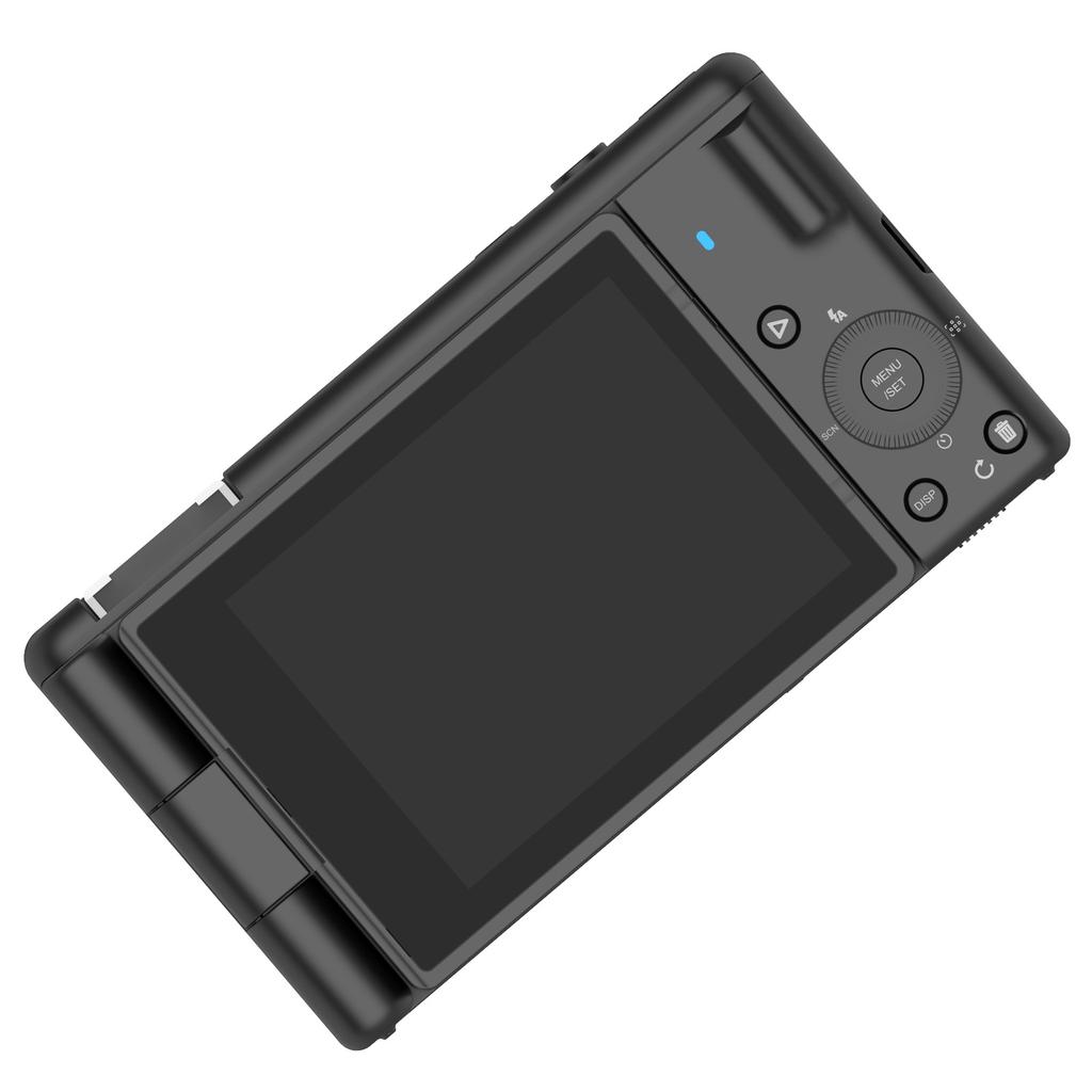 5K Digital Camera 80MP Auto Focus Stabilization 180 Degree Flip Screen Portable Camera 16x Zoom Vlog Travel Camera for