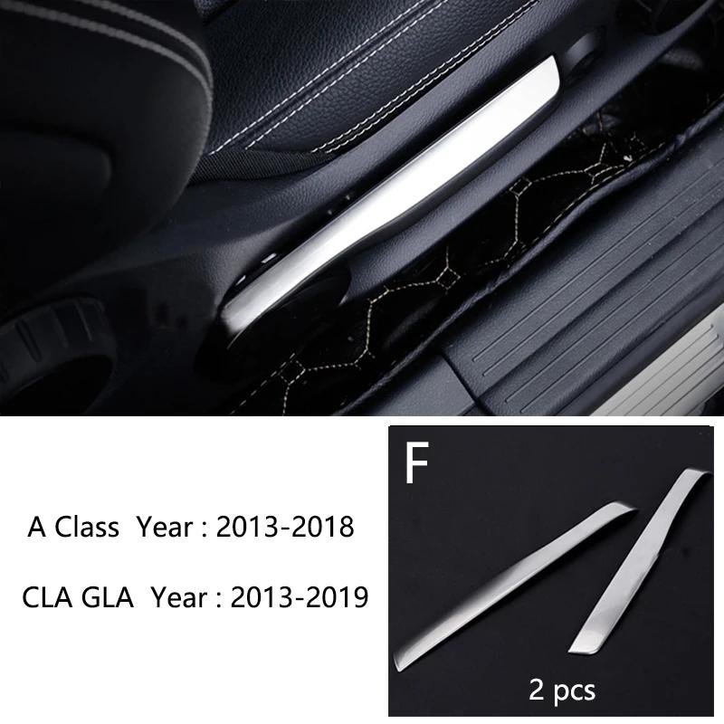 Para Mercedes Benz Classe A CLA GLA W176 C117 Cinzeiro da Consola Central do Carro Caixa de Câmbio Porta Copos Capa Tira de Acabamento Moldura